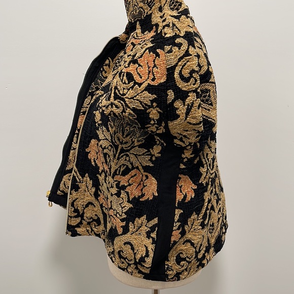 Vintage Sugar Street Weavers Jacket, Black/Tan, Medium - Picture 11 of 11